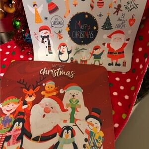 Great condition 2 set of Christmas mouse pads